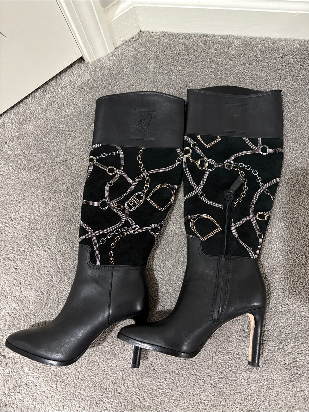 Ralph Lauren Women's Justine Tall Boot Fashion